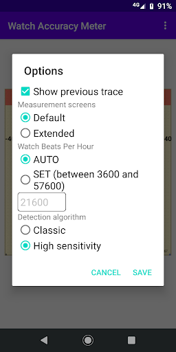 Watch Accuracy Meter - عکس برنامه موبایلی اندروید