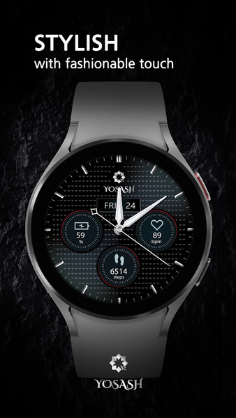 Classic Watch face - YOSASH - عکس برنامه موبایلی اندروید