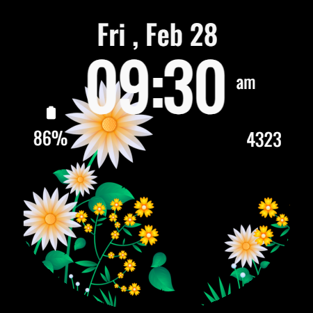 Flowers Spring Summer Watch ۲ - عکس برنامه موبایلی اندروید