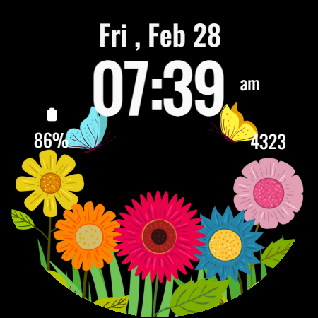 Flowers Spring Summer Watch ۲ - عکس برنامه موبایلی اندروید