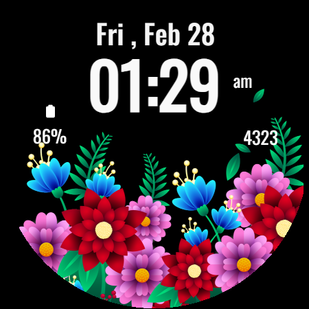 Flowers Spring Summer Watch ۲ - عکس برنامه موبایلی اندروید