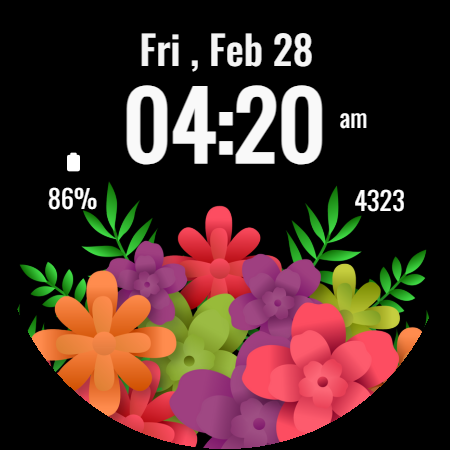 Flowers Spring Summer Watch ۲ - عکس برنامه موبایلی اندروید