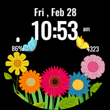 Flowers Spring Summer Watch ۲ - عکس برنامه موبایلی اندروید