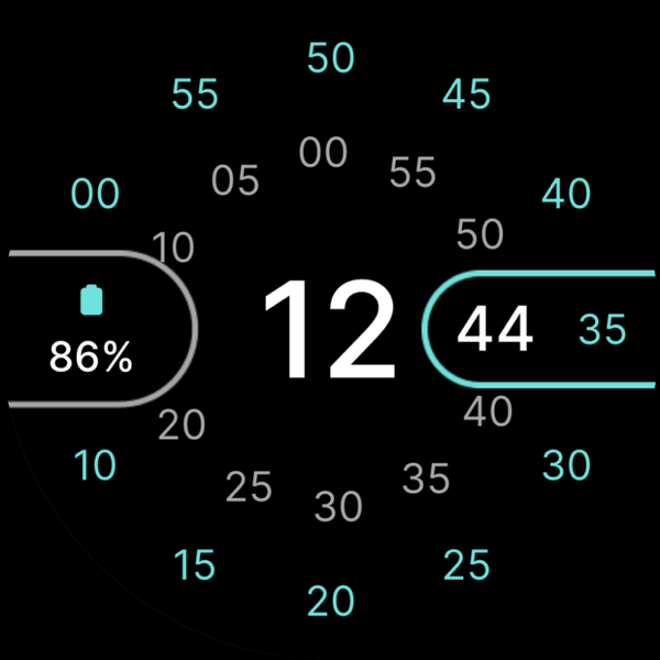 Concentric - Pixel Watch Face - عکس برنامه موبایلی اندروید