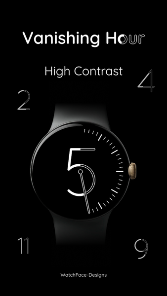 Vanishing Hour - Watch Face - Image screenshot of android app