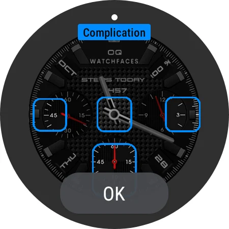Analog Classic 5 Wear OS4 - Image screenshot of android app