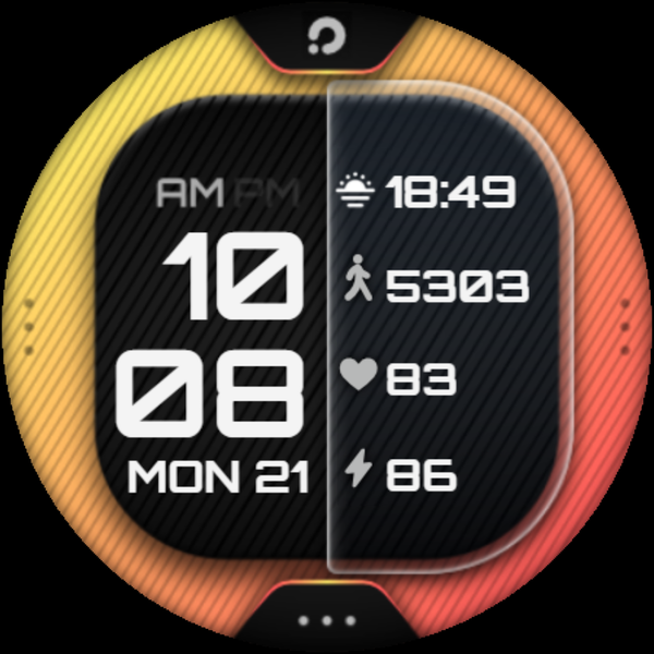 ACTIVE ۴۱ Digital Watch Face - عکس برنامه موبایلی اندروید