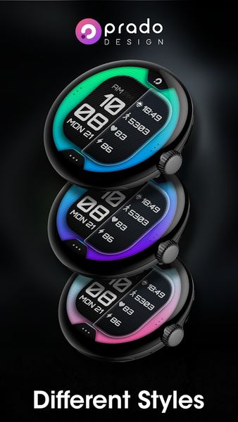 ACTIVE ۴۱ Digital Watch Face - عکس برنامه موبایلی اندروید