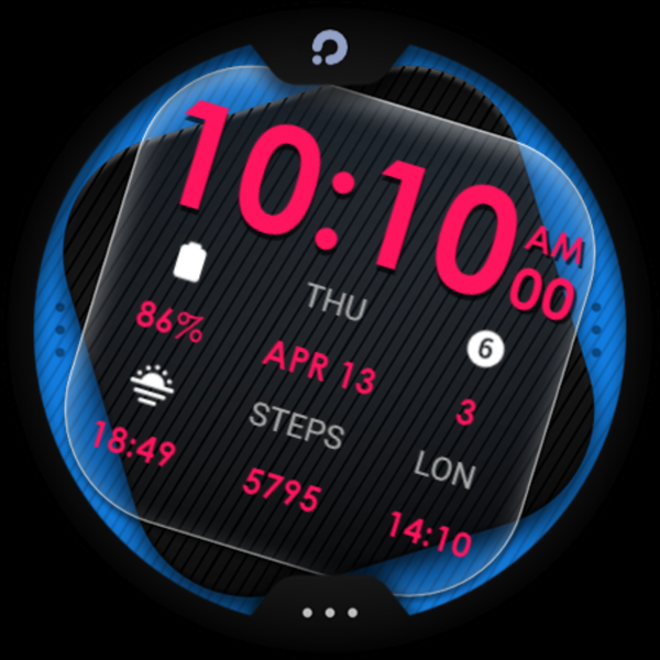 ACTIVE ۴۲ Digital Watch Face - عکس برنامه موبایلی اندروید
