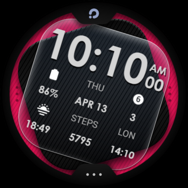 ACTIVE ۴۲ Digital Watch Face - عکس برنامه موبایلی اندروید
