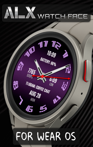 ALX05 HybridV2 Watch Face - عکس برنامه موبایلی اندروید