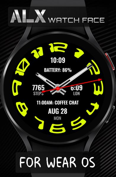 ALX05 HybridV2 Watch Face - عکس برنامه موبایلی اندروید