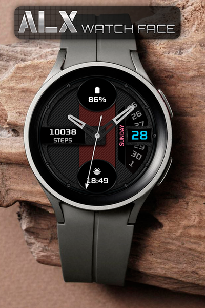 ALX18 Analog Watch Face - عکس برنامه موبایلی اندروید