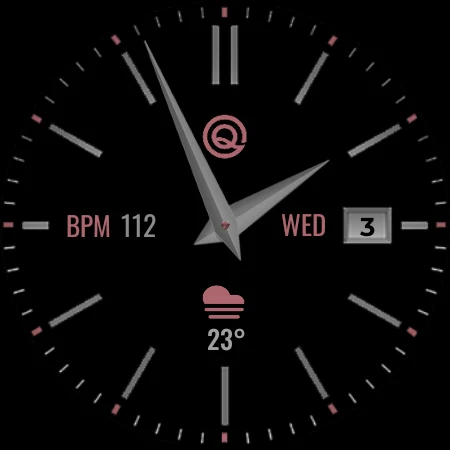 Analog Basic WF Wear OS 4+ - Image screenshot of android app