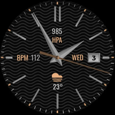 Analog Basic WF Wear OS 4+ - Image screenshot of android app