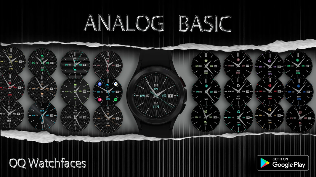Analog Basic WF Wear OS 4+ - Image screenshot of android app