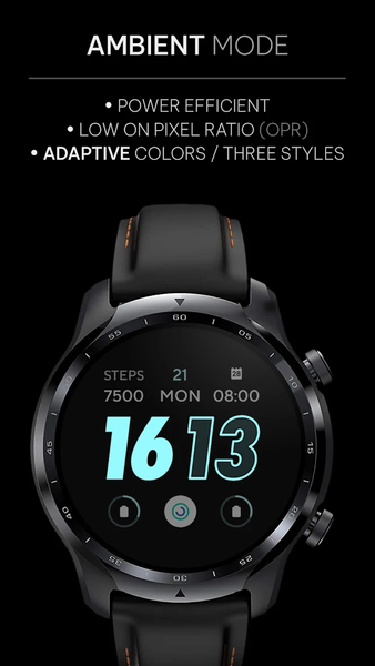 Awf RUN 3: Watch face - Image screenshot of android app