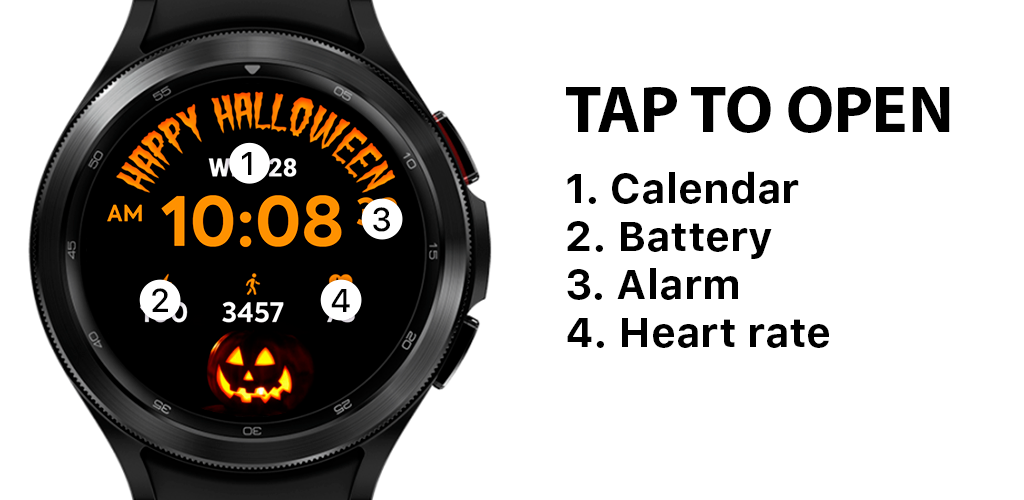 AZ۲۵۱ Halloween Watch - عکس برنامه موبایلی اندروید