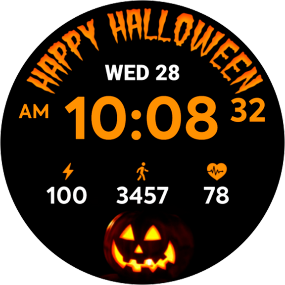 AZ۲۵۱ Halloween Watch - عکس برنامه موبایلی اندروید