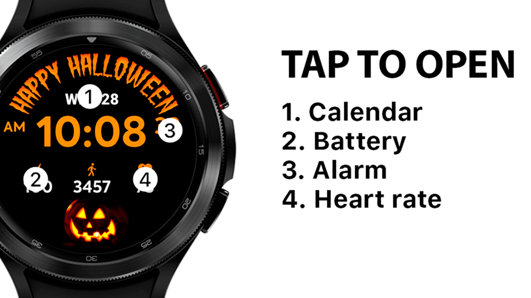 AZ۲۵۱ Halloween Watch - عکس برنامه موبایلی اندروید