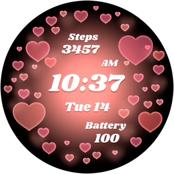 AZ۲۵۹ Valentine Day Love Heart - عکس برنامه موبایلی اندروید