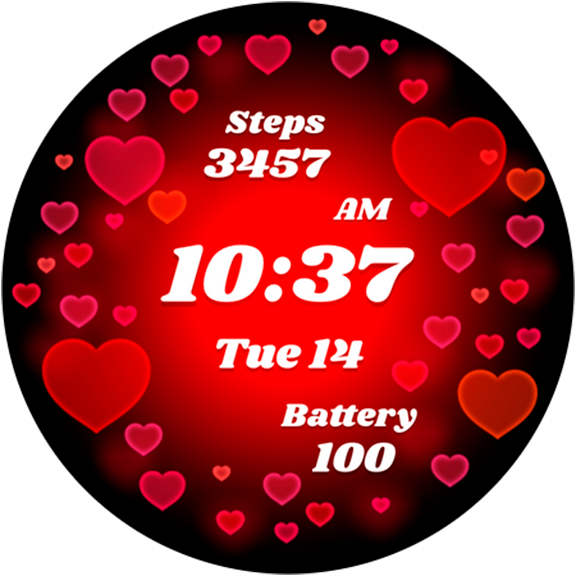 AZ۲۵۹ Valentine Day Love Heart - عکس برنامه موبایلی اندروید