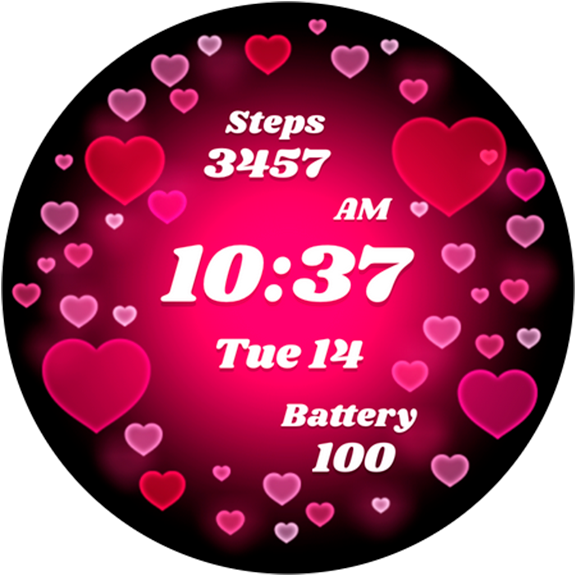AZ۲۵۹ Valentine Day Love Heart - عکس برنامه موبایلی اندروید