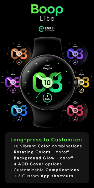 Boop Lite - colorful hybrid - عکس برنامه موبایلی اندروید