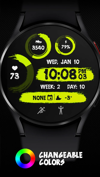 Chester Urban watch face - عکس برنامه موبایلی اندروید