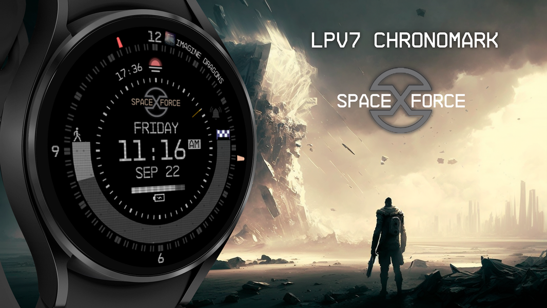 LPV7 Chronomark - Space Force - عکس برنامه موبایلی اندروید