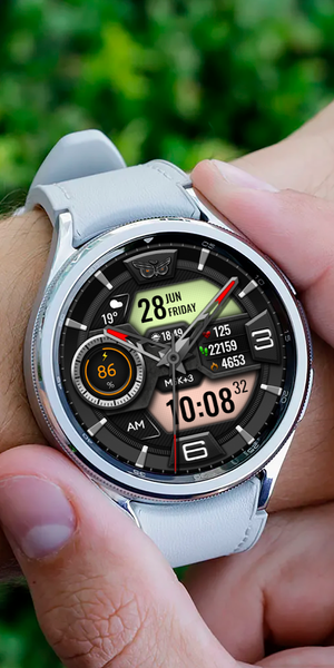 Hybrid LATUKOM WS ۱ Watch face - عکس برنامه موبایلی اندروید