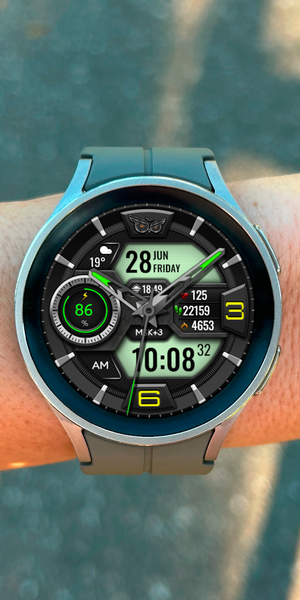 Hybrid LATUKOM WS ۱ Watch face - عکس برنامه موبایلی اندروید