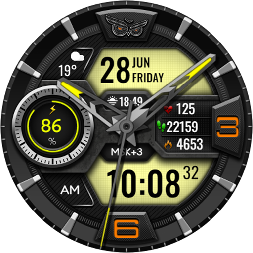 Hybrid LATUKOM WS ۱ Watch face - عکس برنامه موبایلی اندروید