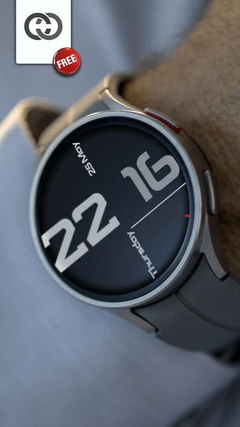 Digital Watch Face CRC۰۴۱ - عکس برنامه موبایلی اندروید