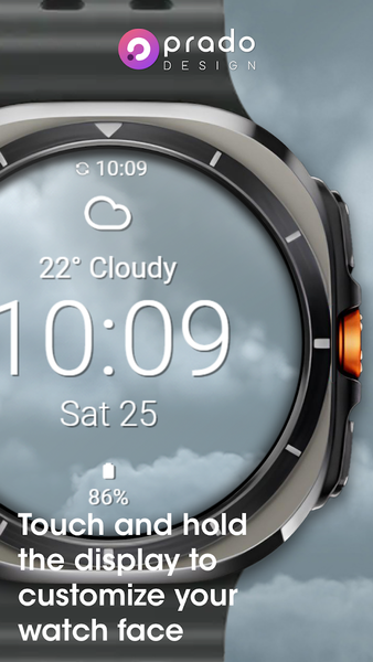 Current Weather Watch Face - عکس برنامه موبایلی اندروید