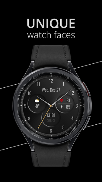 DADAM65 Analog Watch Face - Image screenshot of android app