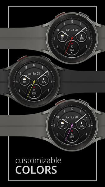 DADAM71 Analog Watch Face - Image screenshot of android app