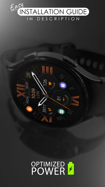 Dream ۴۳ analog watch face - عکس برنامه موبایلی اندروید