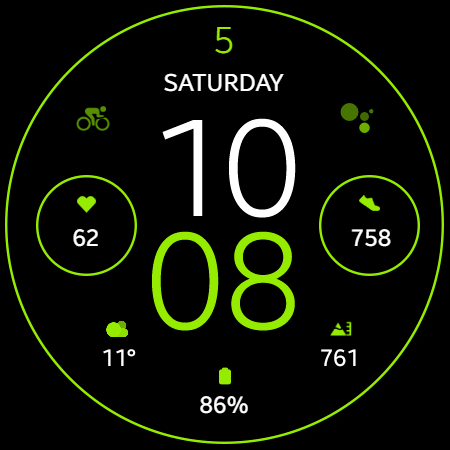 Easy IV Watch Face - عکس برنامه موبایلی اندروید
