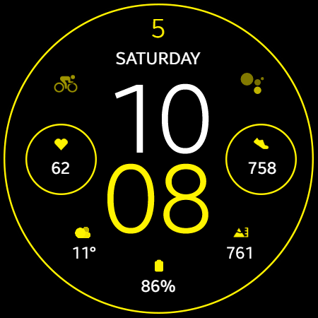 Easy IV Watch Face - عکس برنامه موبایلی اندروید