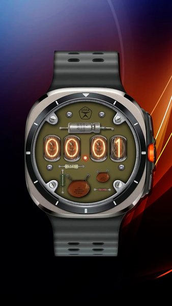 Gas discharge watches - Image screenshot of android app
