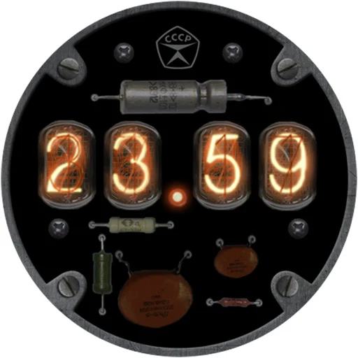 Gas discharge watches - Image screenshot of android app