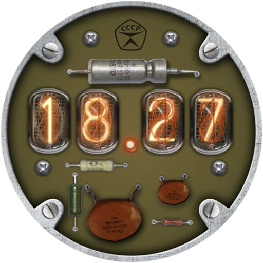 Gas discharge watches - Image screenshot of android app