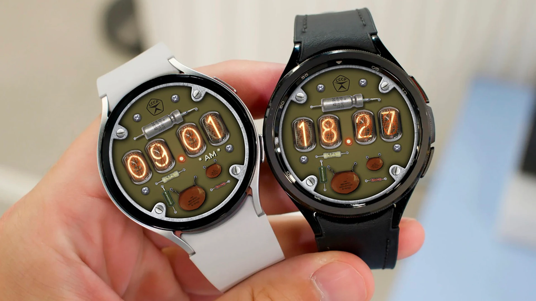 Gas discharge watches - Image screenshot of android app