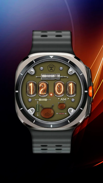 Gas discharge watches - Image screenshot of android app