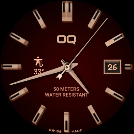 Gold Classic ۱ WF Wear OS ۵+ - عکس برنامه موبایلی اندروید