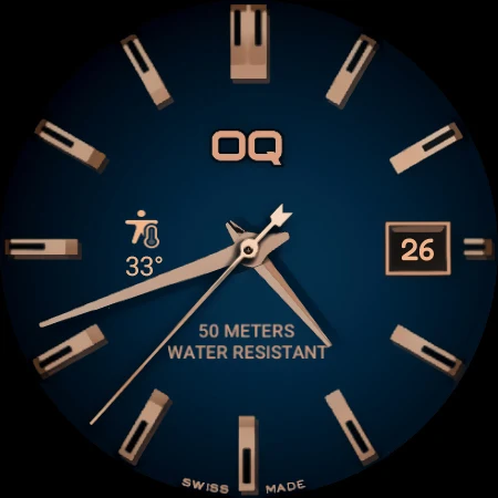 Gold Classic ۱ WF Wear OS ۵+ - عکس برنامه موبایلی اندروید