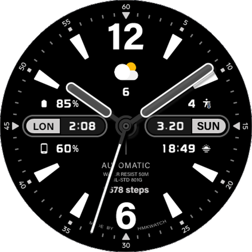 HMKWatch Analog ۱۶۴ F - عکس برنامه موبایلی اندروید