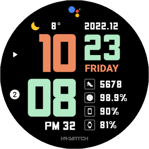 HMKWatch Digital ۰۹۸ - عکس برنامه موبایلی اندروید