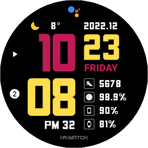 HMKWatch Digital ۰۹۸ - عکس برنامه موبایلی اندروید